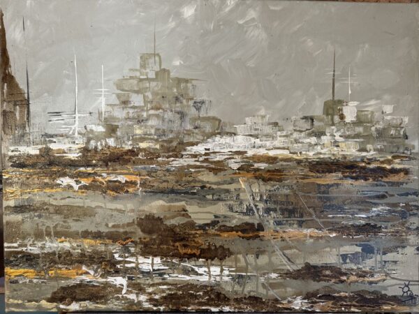 Abstracto En Marrones 60x80 - Imagen 2