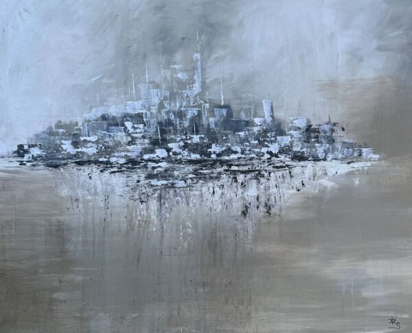 Ciudad Gris 100x80