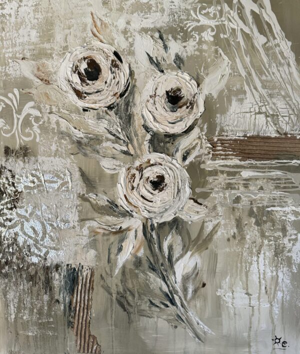 Rosa Abstracta 50x60 - Imagen 2