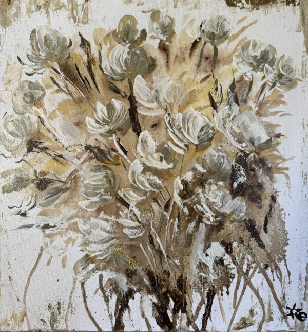 Susurros Blancos #2 40x40 - Imagen 2