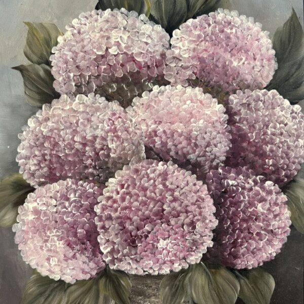 Lluvia de Hortensias 60x80