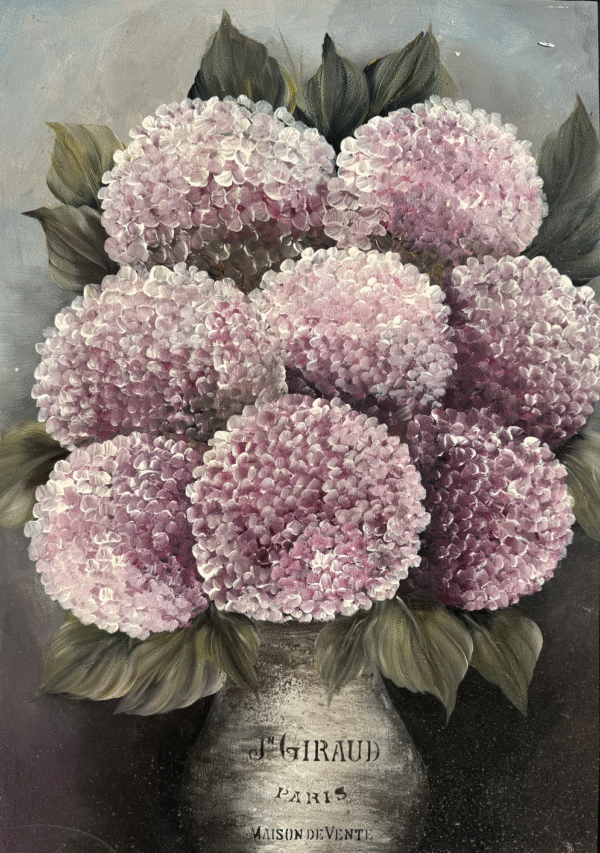 Lluvia de Hortensias 60x80