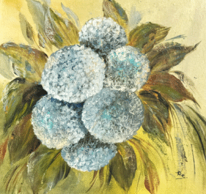Susurro de Hortensias 90x80