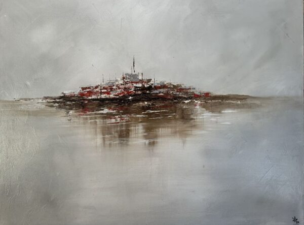 Isla Roja 80x100 - Imagen 2