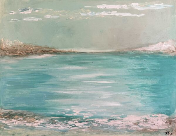 Marina Turquesa #1 40x50 - Imagen 2