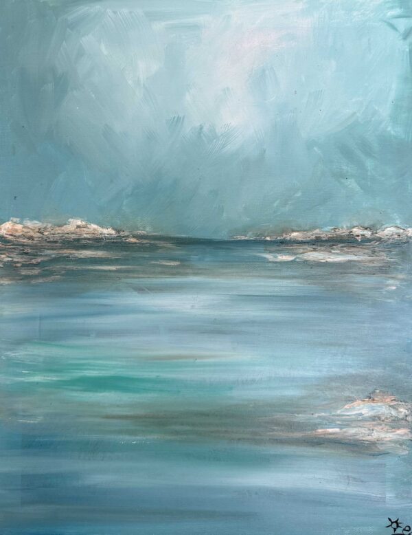 Marina Turquesa #3 40x50 - Imagen 2