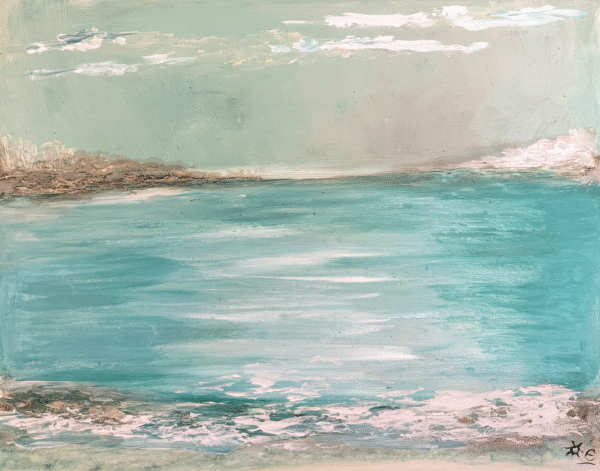 Marina Turquesa #1 40x50 - Imagen 2