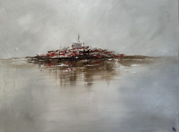 Isla Roja 80x100 - Imagen 2