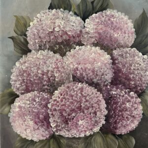 Lluvia de Hortensias 60x80